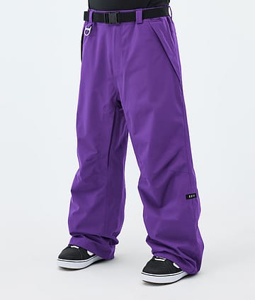 Big Snowboard Pants Men Vivid Purple