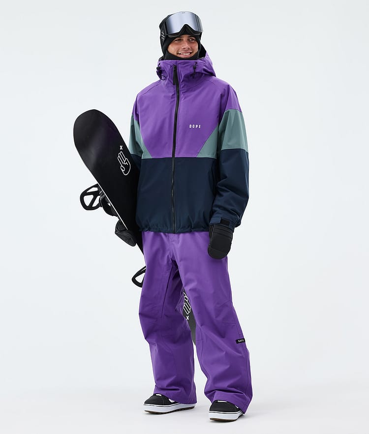 Big Kalhoty na Snowboard Pánské Vivid Purple, Image 2 of 5