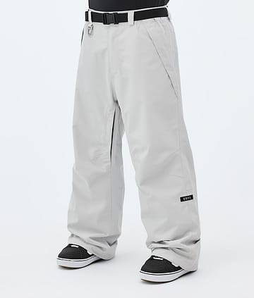 Big Snowboard Pants Men Light Grey