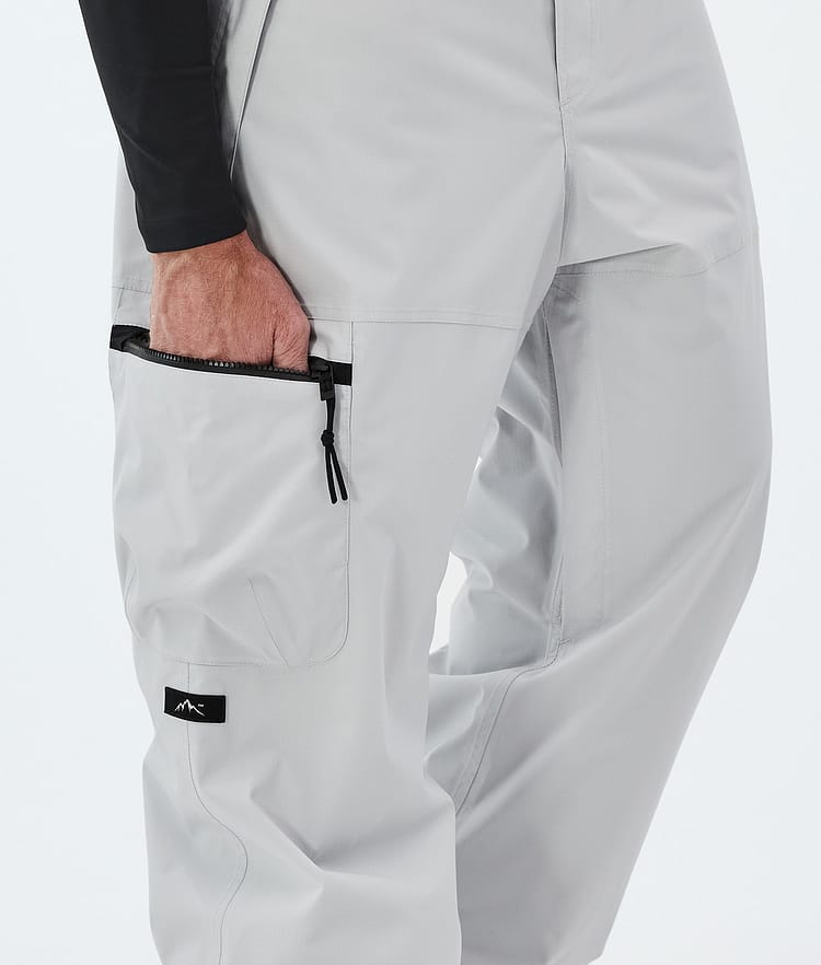 Apex Pantaloni Snowboard Uomo Light Grey, Image 6 of 6