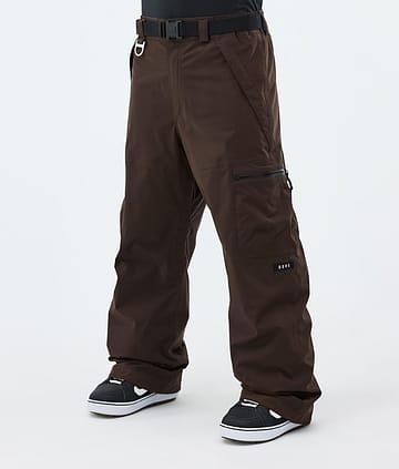 Apex Snowboard Pants Men Dark Brown