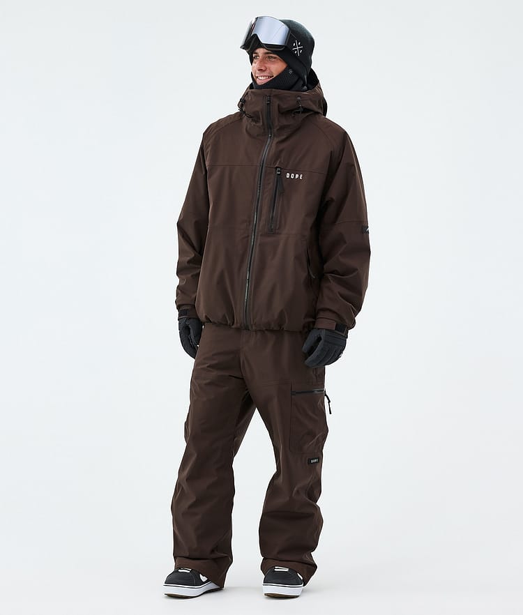 Apex Pantaloni Snowboard Uomo Dark Brown, Image 2 of 6