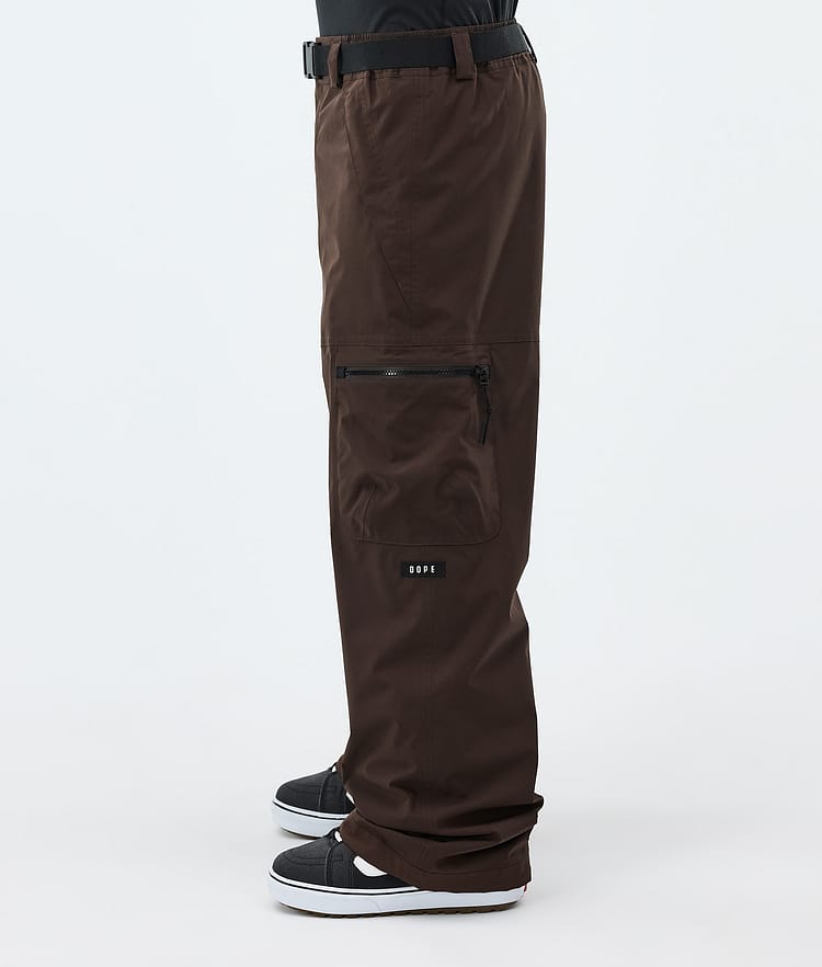 Apex Pantaloni Snowboard Uomo Dark Brown, Image 3 of 6