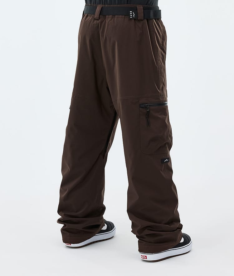 Apex Pantaloni Snowboard Uomo Dark Brown, Image 4 of 6