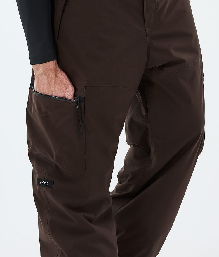 Apex Pantaloni Snowboard Uomo Dark Brown, Image 6 of 6