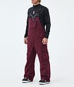 Dope Vertex Pantalon de Snowboard Homme Burgundy