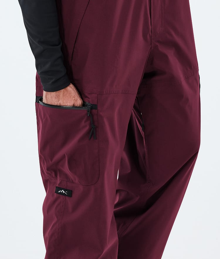 Vertex Snowboardhose Herren Burgundy, Image 7 of 7