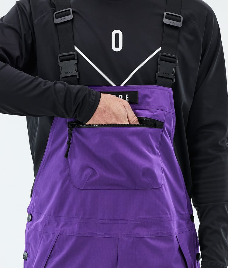 Vertex Snowboard Pants Men Vivid Purple, Image 6 of 7