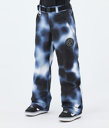 Blizzard W Pantalon de Snowboard Femme Dark Blue Tiedye