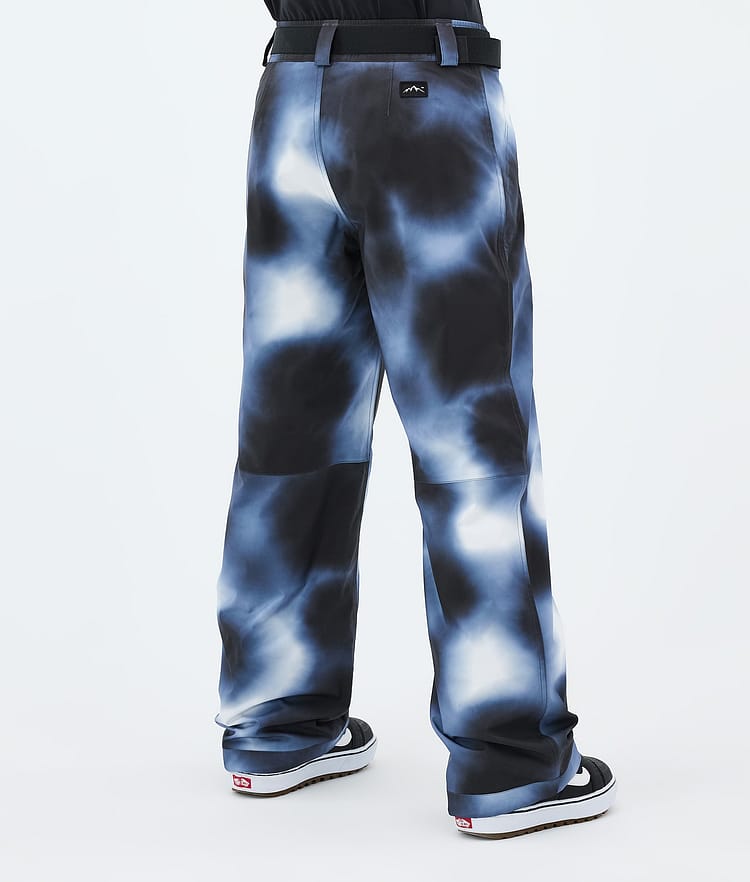 Blizzard W Pantalon de Snowboard Femme Dark Blue Tiedye, Image 4 of 5