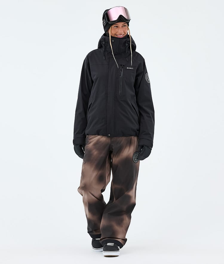 Blizzard W Snowboard Pants Women Brown Tiedye, Image 2 of 5