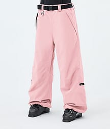Dope Big W Ski Pants Women Soft Pink