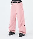 Dope Big W Ski Pants Women Soft Pink