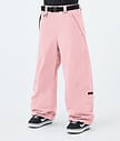 Dope Big W Snowboard Pants Women Soft Pink