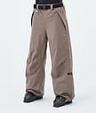 Dope Big W Ski Pants Women Walnut