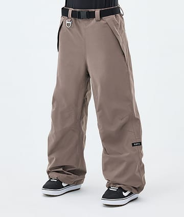 Big W Snowboard Pants Women Walnut
