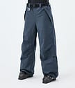 Dope Big W Ski Pants Women Metal Blue