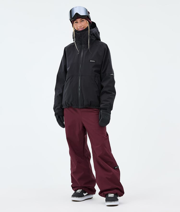 Big W Snowboard Broek Dames Burgundy, Image 2 of 5