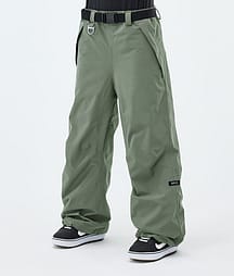 Dope Big W Snowboardhose Damen Moss Green