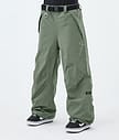 Dope Big W Snowboard Pants Women Moss Green