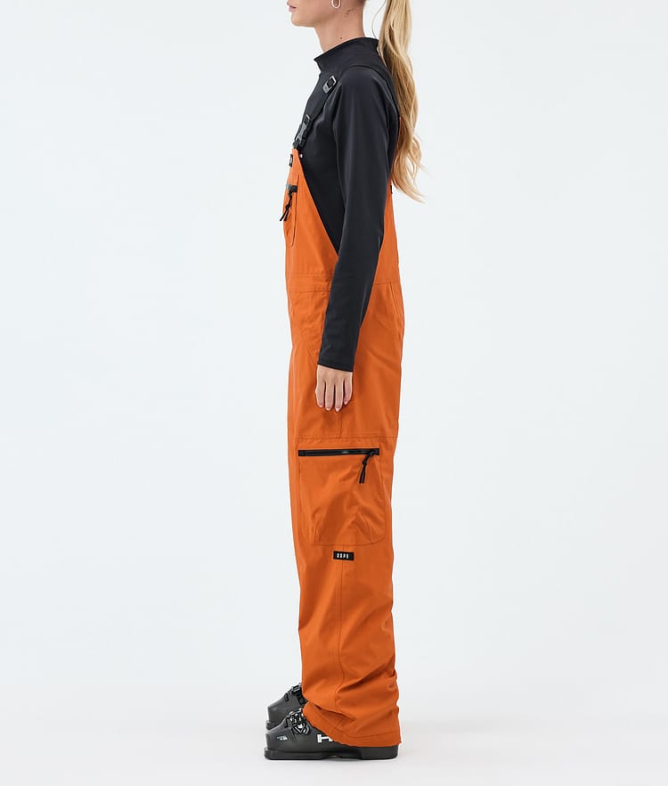 Vertex W Lyžařské Kalhoty Dámské Burned Orange, Image 3 of 7