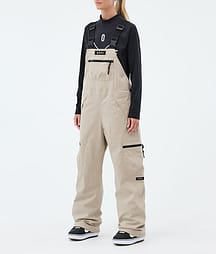 Dope Vertex W Kalhoty na Snowboard Dámské Sand