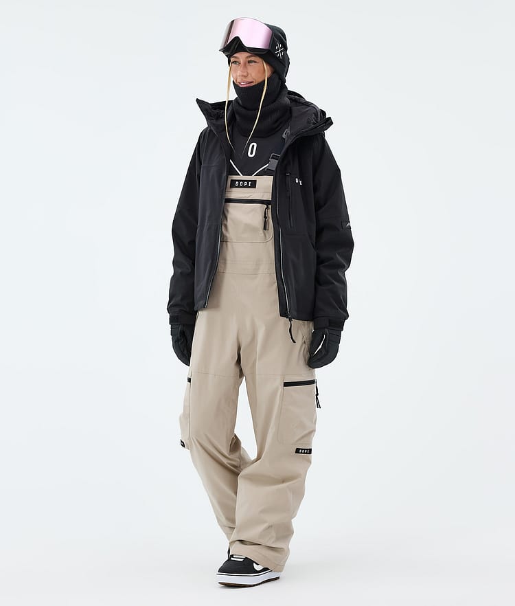 Vertex W Snowboard Broek Dames Sand, Image 2 of 7