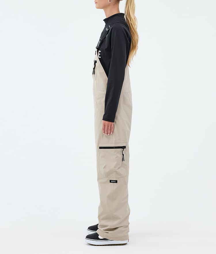 Vertex W Snowboard Broek Dames Sand, Image 3 of 7