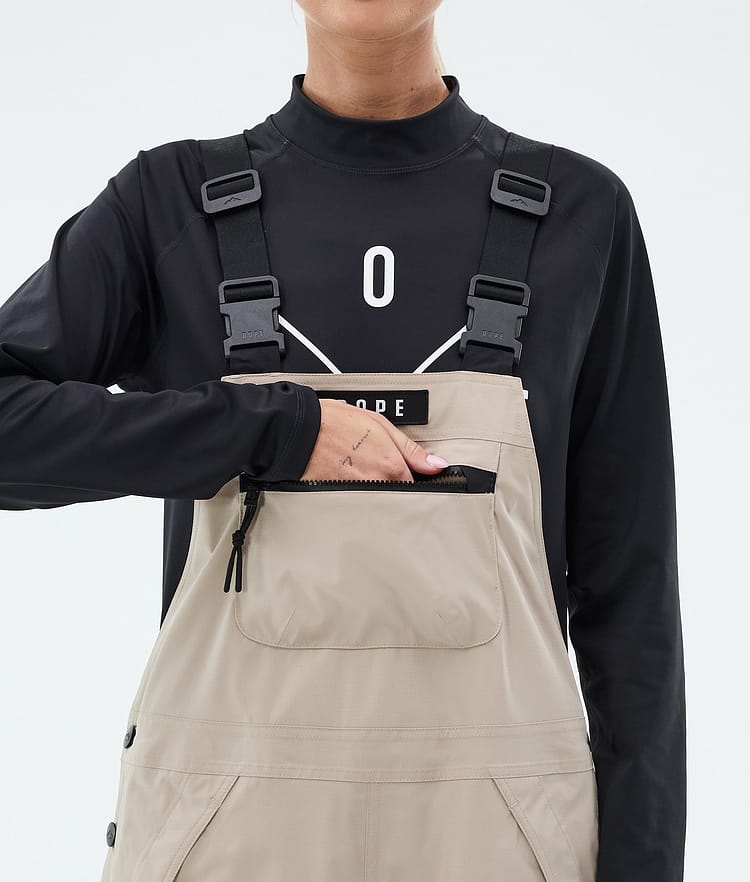 Vertex W Snowboard Broek Dames Sand, Image 6 of 7