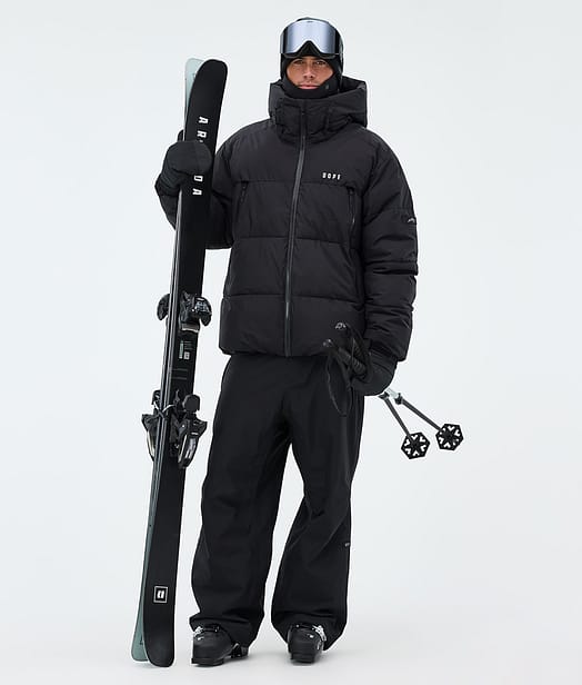 Puffer Outfit Ski Black