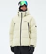 Puffer Giacca Snowboard Uomo Dirty White