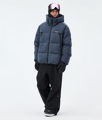Puffer Outfit de Snowboard Hombre Metal Blue/Black