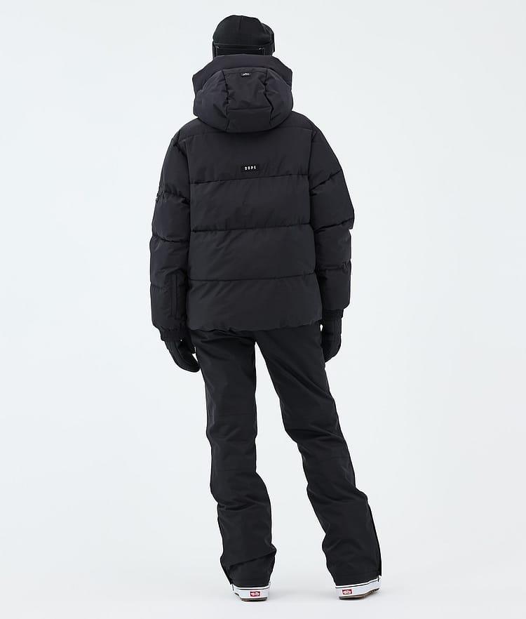 Puffer W Snowboard Jacket Women Black, Image 3 of 8