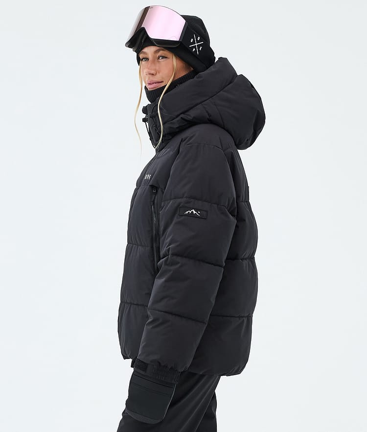 Puffer W Ski Jacket Women Black, Image 5 of 8