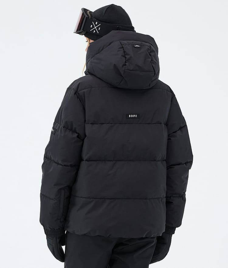 Puffer W Snowboard Jacket Women Black, Image 6 of 8
