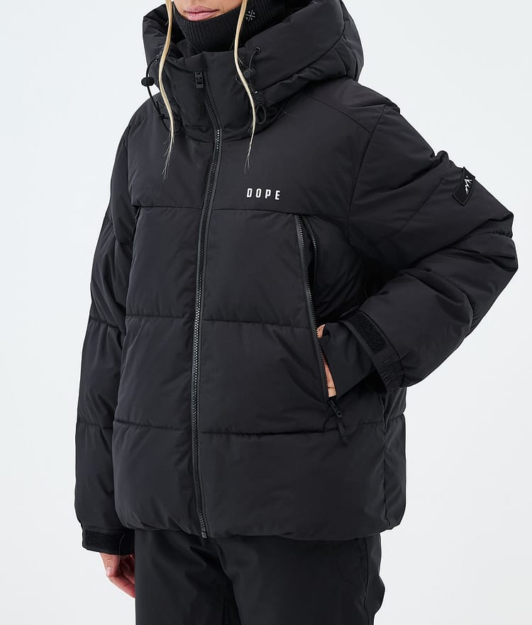 Puffer W Ski Jacket Women Black, Image 7 of 8