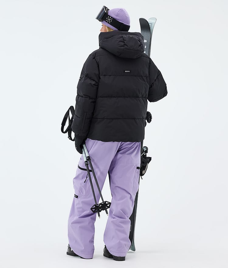 Puffer W スキーウェアセット レディース Black/Faded Violet, Image 2 of 2