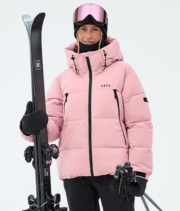 Puffer W Ski Jacket Women Soft Pink