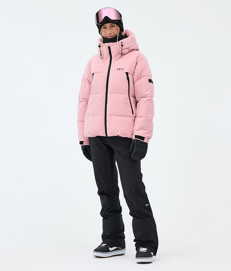 Puffer W Snowboard Jacket Women Soft Pink, Image 2 of 8