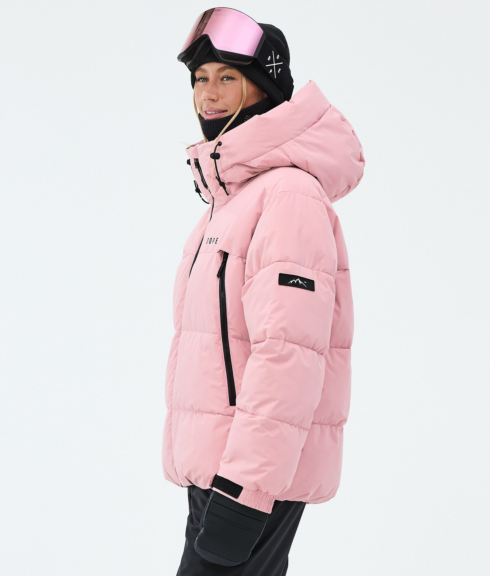 Dope Puffer W スノーボードジャケット レディース Soft Pink - ピンク