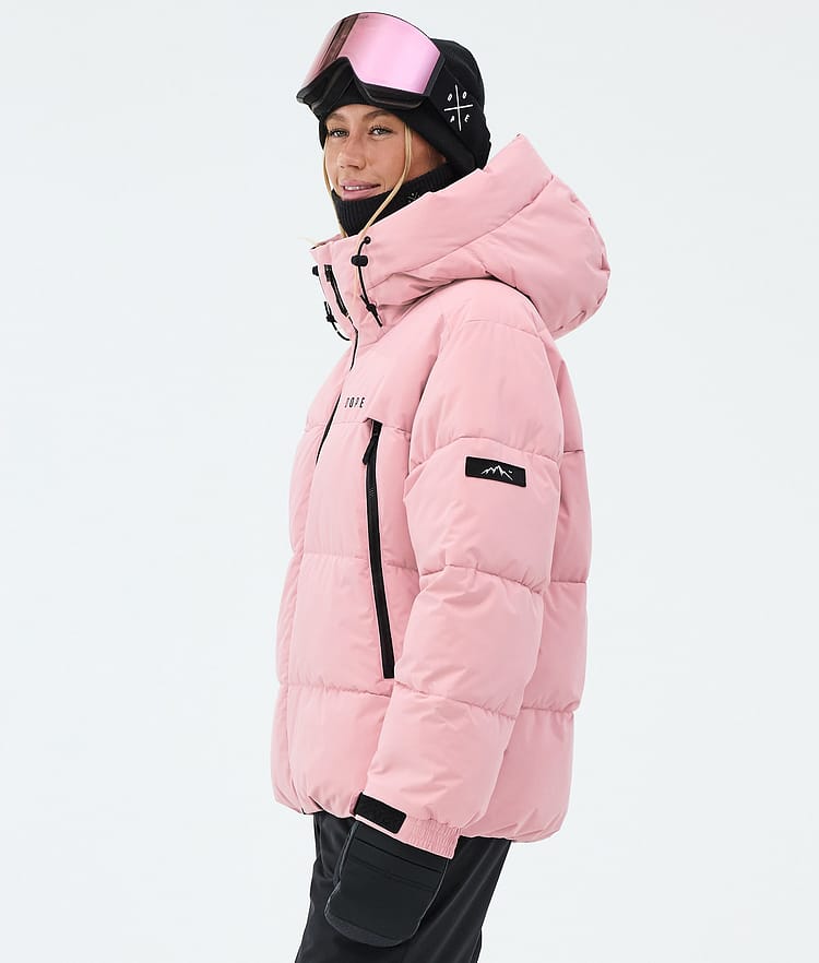 Puffer W Snowboard Jacket Women Soft Pink, Image 5 of 8
