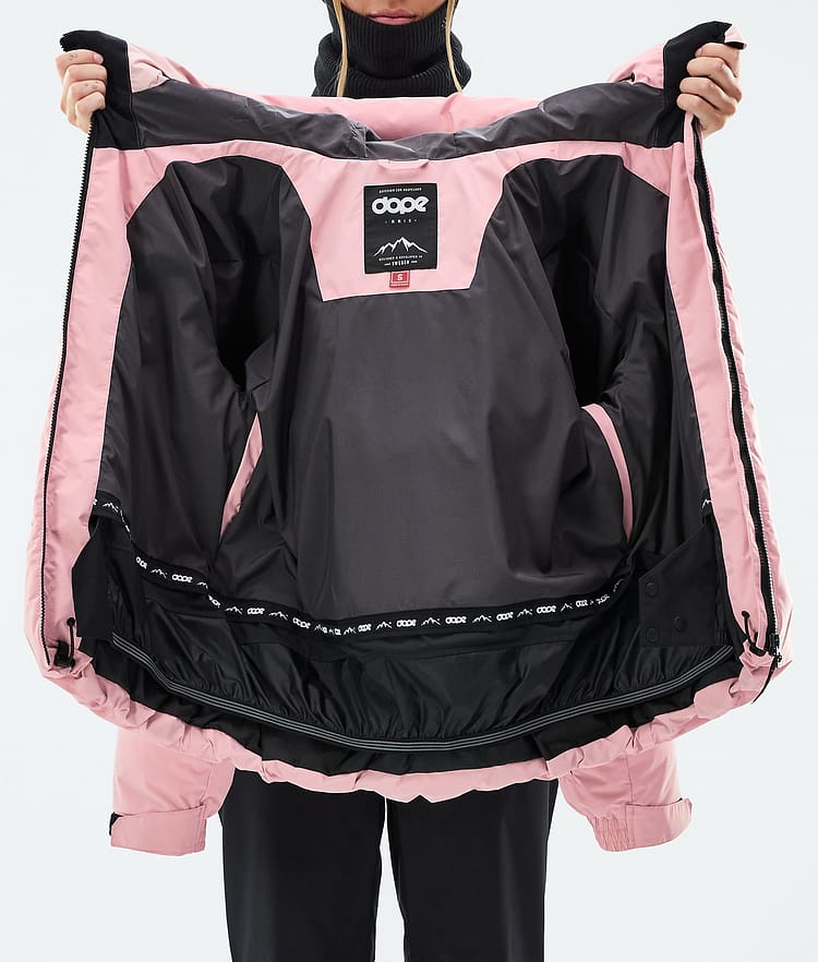 Puffer W Snowboard Jacket Women Soft Pink, Image 8 of 8