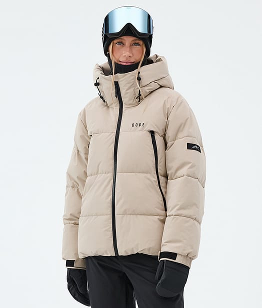 Puffer W Snowboardjakke Dame