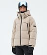 Puffer W Bunda na Snowboard Dámské Sand