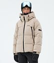 Dope Puffer W Snowboard Jacket Women Sand
