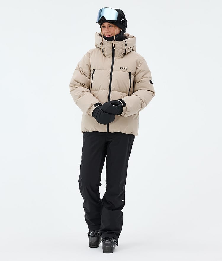 Puffer W Ski Jacket Women Sand, Image 2 of 8