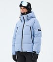 Dope Puffer W Ski Jacket Women Light Blue