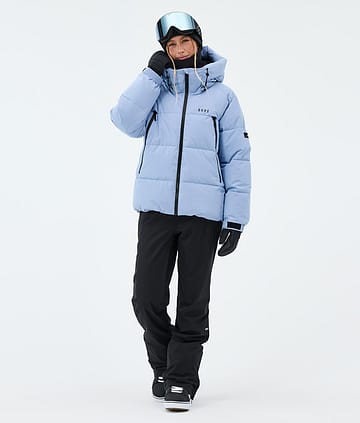 Puffer W Outfit Snowboard Femme Light Blue/Black