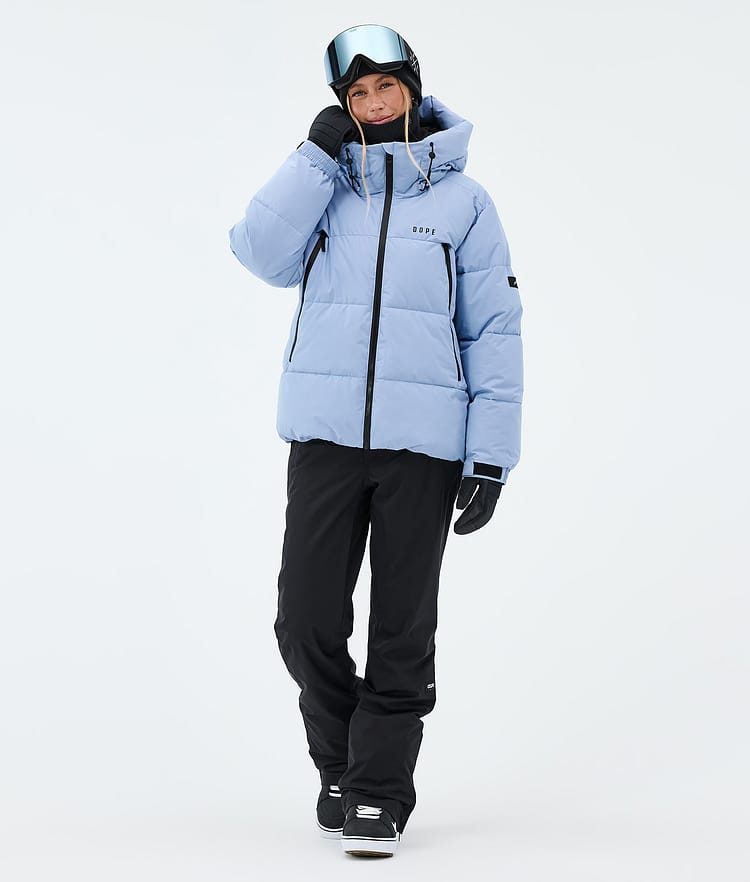 Puffer W Snowboard Jacket Women Light Blue, Image 2 of 8