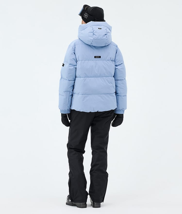 Puffer W Ski Jacket Women Light Blue, Image 3 of 8